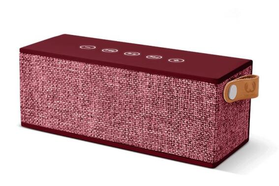 Fresh 'n Rebel Rockbox Brick Fabriq Edition Bluetooth Ηχείο Ruby (Μπορντό)