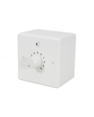 Adastra V50-VR Πρίζα Ρυθμιστής Έντασης με Πλαίσιο και Ρελέ 50W Λευκή