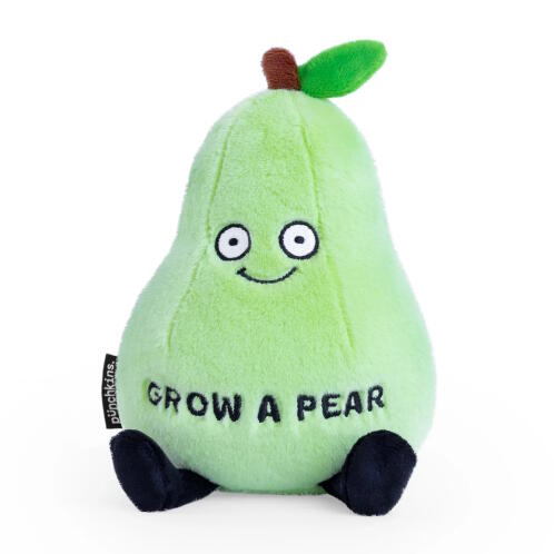 Punchkins Plush Ατρόμητο Λούτρινο Αχλάδι – "Grow a Pear"