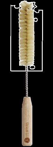 Les Artistes Βούρτσα Καθαρισμού για Μπουκάλια 32cm Με Ξύλινη Λαβή