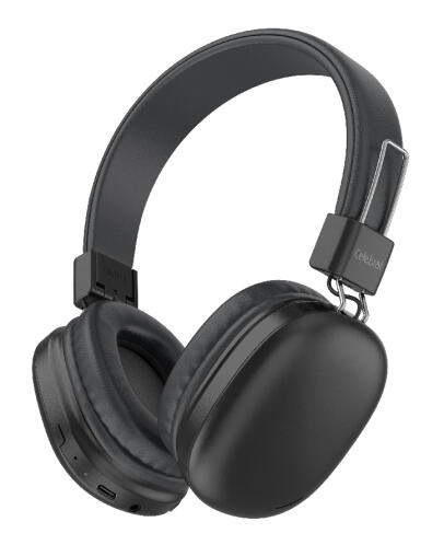 CELEBRAT headphones A42 ασύρματα & ενσύρματα 40mm 300mAh μαύρα