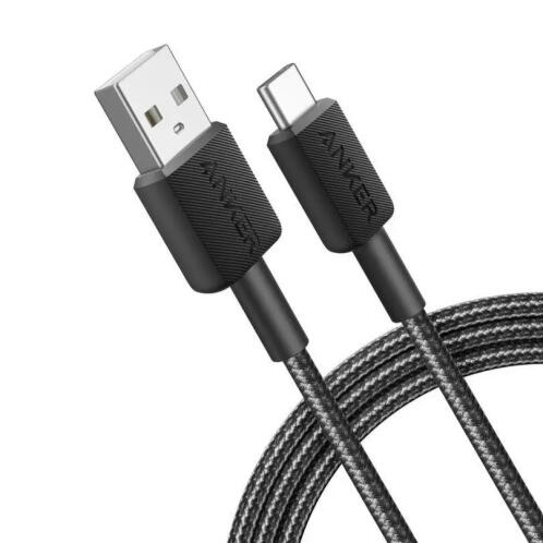 ANKER 322 USB-A TO USB-C CABLE 1,8M BLACK
