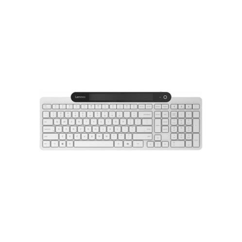 Lenovo 800 Self-Charging Bluetooth Keyboard-Greek 319 White
