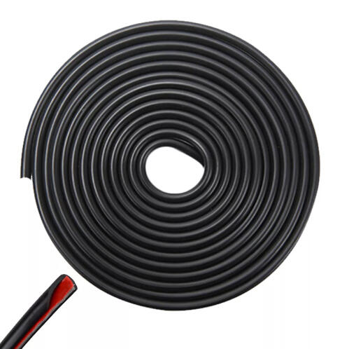 Προστατευτικό πόρτας αυτοκινήτου AG679F αυτοκόλλητο 5m μαύρο