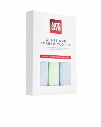 Autoglym GLASS & SCREEN CLOTHS – Σετ (3) πανάκια τζαμιών και οθονών