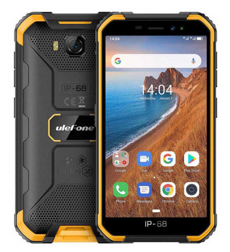 ULEFONE smartphone Armor X6 Pro 5" 4/32GB IP68/IP69K πορτοκαλί