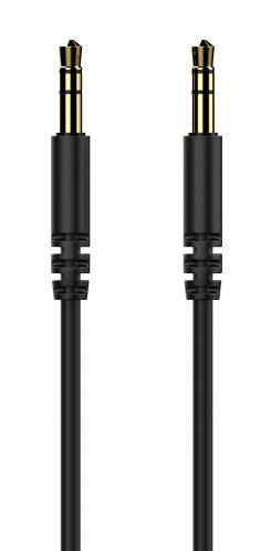 CELEBRAT καλώδιο ήχου 3.5mm AU-01 AUX 1m μαύρο