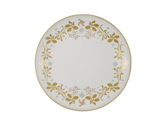 Maxwell & Williams Πιατέλα Στρογγυλή 33cm White Christmas σε Συσκευασία Δώρου - Πορσελάνη