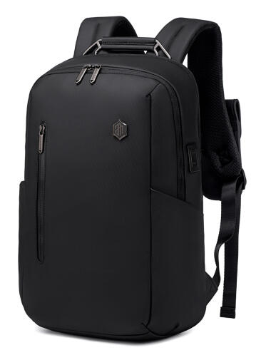 ARCTIC HUNTER τσάντα πλάτης B00915 με θήκη laptop 15.6" USB 20L μαύρη