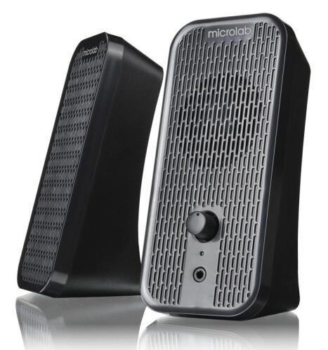 Microlab Ηχεία 2.0 B55 4W RMS 3.5mm Μαύρο