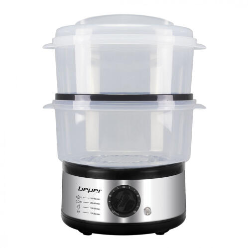 Beper Ατμομάγειρας με 2 Δοχεία 500W 5L BC.261