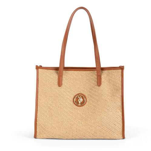 US Polo Assn. Τσάντα παραλίας Pool Party Tan