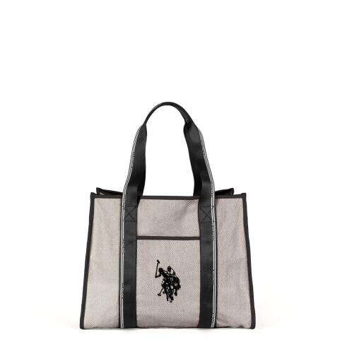 US Polo Assn. Τσάντα χειρός 41.5x16.5x36cm σειρά Calvados Black