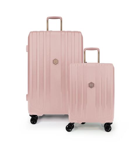 BG Berlin Σετ Βαλίτσες expandable 54cm-77cm Enduro Polypropylene Rose Gold