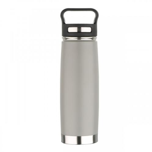 BERGNER VACUUM ΜΕΤΑΛ. ΜΠΟΥΚΑΛΙ 500ml ΓΚΡΙ WALKING ANYWHERE BG-37572