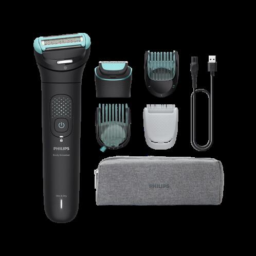 Philips Body Groomer 7000 Series Κεφαλή 2D και διπλό σύστημα για τριμάρισμα-ξύρισμα