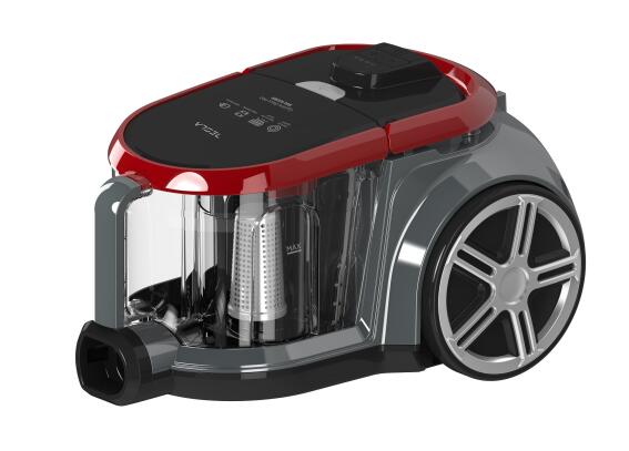 Tesla Ηλεκτρική Σκούπα 800W με Κάδο 2.5lt BGL400BR Κόκκινη