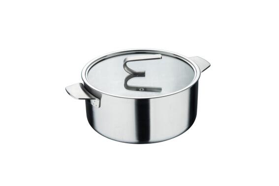 Bergner BGMP-1665 Βαθιά Κατσαρόλα 2.9lt / 20cm 18/8 Ø20x9,5cm Sigma