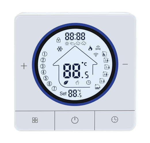 Smart θερμοστάτης αερίου BHT-800WM-GCLW WiFi επιτοίχιος λευκός