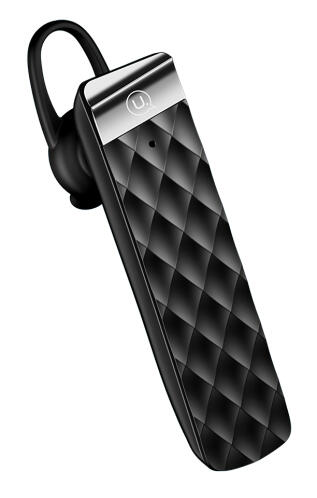 USAMS Bluetooth μονό earphone BT1 BT 5.0 μαύρο