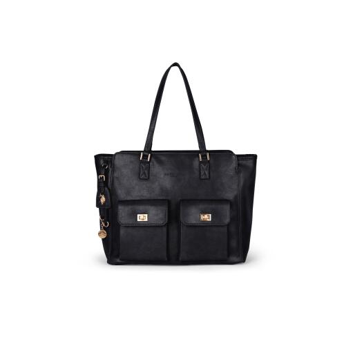 US Polo Assn. Τσάντα ώμου Shopping Clark Black