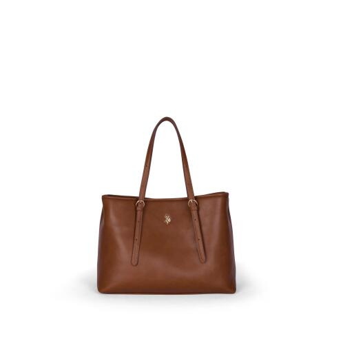 US Polo Assn. Τσάντα ώμου Shopping Blackstone Tan
