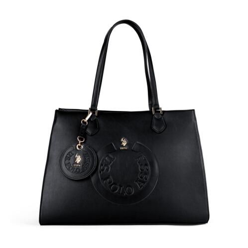 US Polo Assn. Τσάντα χειρός 42x17x30cm σειρά The Oxford Black