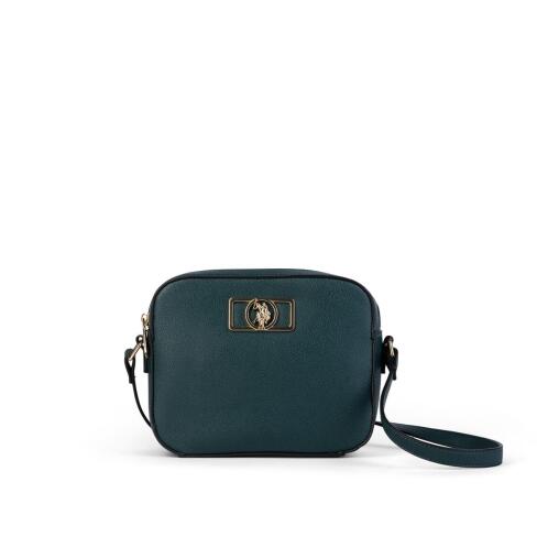 US Polo Assn. Τσάντα ώμου 20x6x16cm σειρά Jones Chic Green