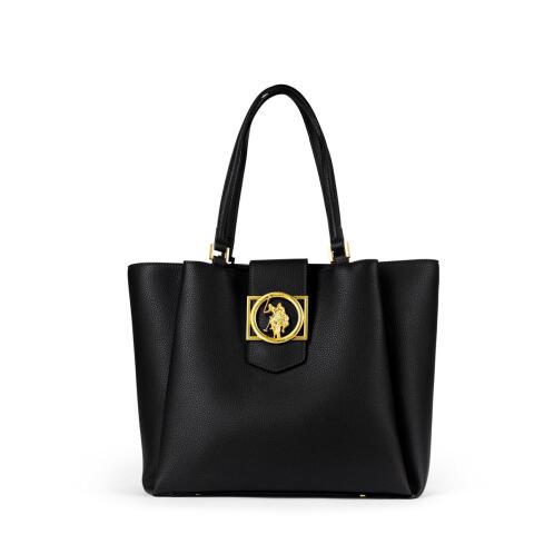 US Polo Assn. Τσάντα χειρός 31x14x28cm σειρά The Cambridge Black