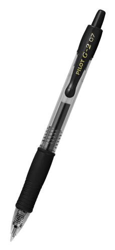 PILOT στυλό διαρκείας gel G-2 0.7mm 14cm μαύρο