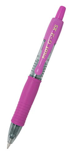 PILOT στυλό διαρκείας gel G-2 XS 0.7mm 11cm ροζ