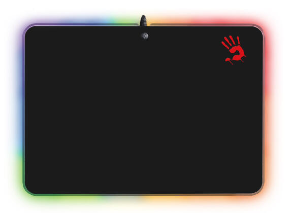 BLOODY Gaming Mousepad BLD-MP-50RS με RGB LED backlit 35.8x25.6cm