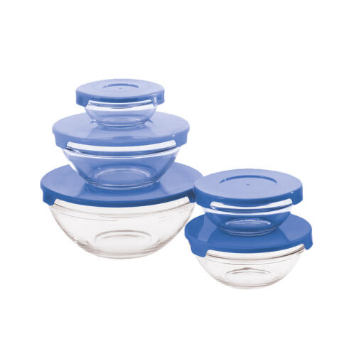 Σετ Γυάλινα Μπολ Φαγητού 10 τμχ GEM BN5744