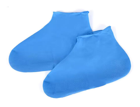 Αδιάβροχα καλύμματα παπουτσιών BQ41G σιλικόνης 41-47 μέγεθος μπλε