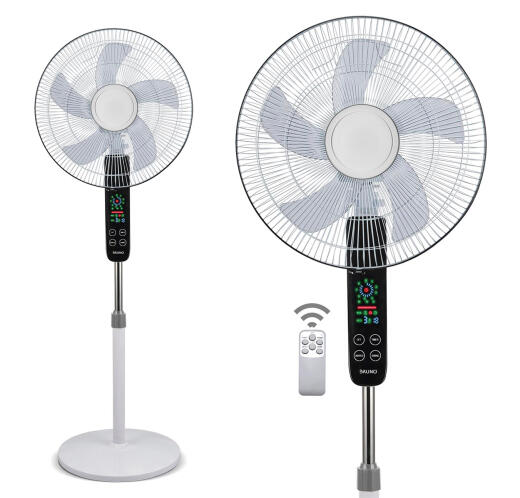 Bruno Ανεμιστήρας Ορθοστάτης 45W 43cm με Τηλεχειριστήριο BRN-0189