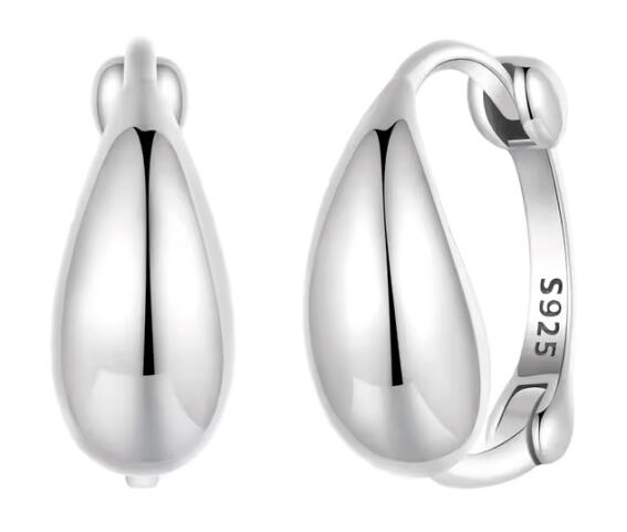 BAMOER σκουλαρίκια κρίκοι BSE1079 ασήμι 925 ασημί