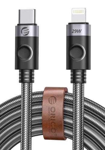 ORICO καλώδιο Lightning σε USB-C C2L 29W 480Mbps 1m μαύρο