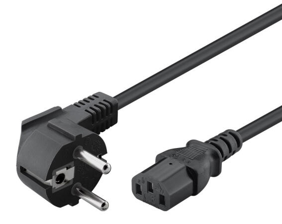 POWERTECH καλώδιο τροφοδοσίας CAB-P044 3x 1.00mm² copper 1.5m μαύρο