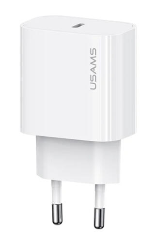 USAMS φορτιστής τοίχου CC226 USB-C 20W λευκός