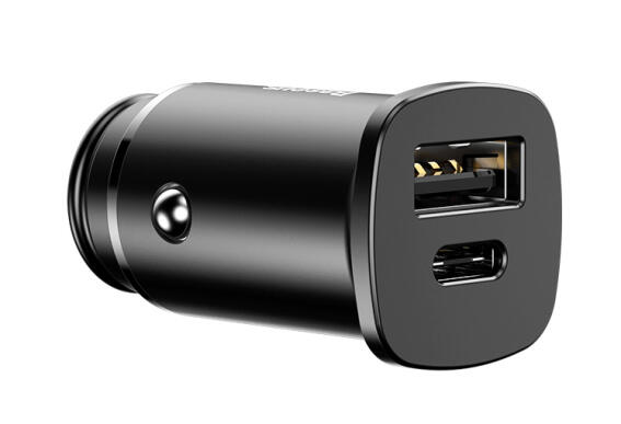 BASEUS φορτιστής αυτοκινήτου CCALL-AS01 2x USB 5A 30W μαύρο
