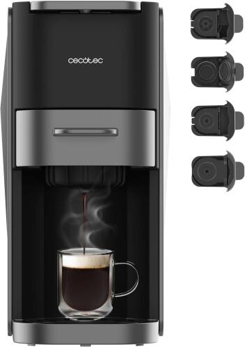 Καφετιέρα Espresso 4 σε 1 για Αλεσμένο Καφέ, Nespresso, Dolce Gusto, ESE Pod & Senseo – 1200W / 20 bar CEC-01853 Cecotec
