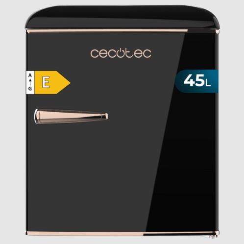 Cecotec CEC-02130 Μίνι Ψυγείο 45 Lt Bolero 44,7x53,4x55cm Retro Black