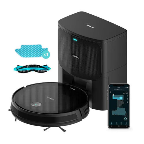 Σκούπα Ρομπότ 4 σε 1 με Βάση Αυτόματου Καθαρισμού Conga 2299 Ultra Home Genesis Cecotec CEC-08100