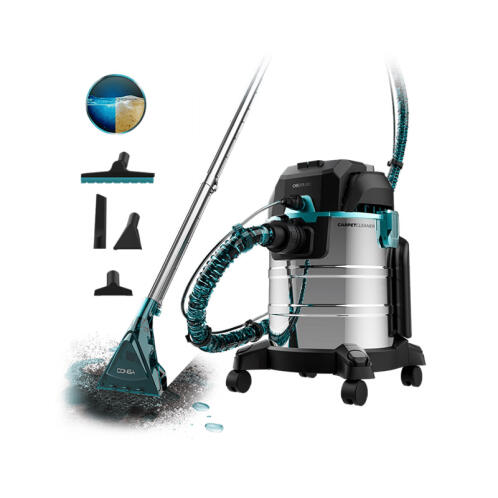 Ηλεκτρική Σκούπα για Στερεά και Υγρά 20 Lt 1400 W Cecotec Conga Carpet Clean 20000 Pro CEC-08598