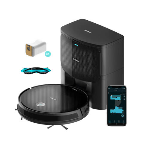 Σκούπα Ρομπότ 4 σε 1 με Βάση Αυτόματου Καθαρισμού Cecotec Conga 2299 Ultra Home X-Treme T CEC-08607