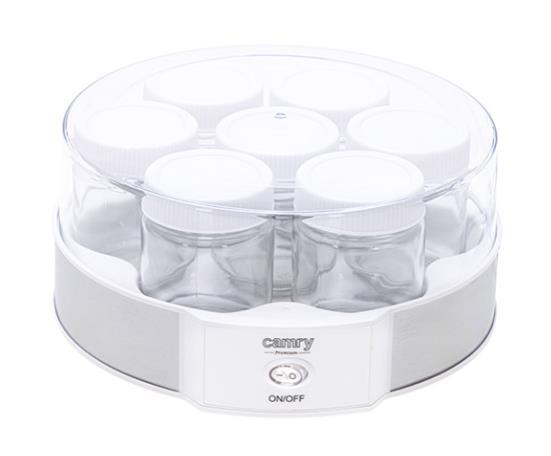 Γιαουρτομηχανή με 7 Γυάλινα Βάζα 20W CR-4519 CAMRY
