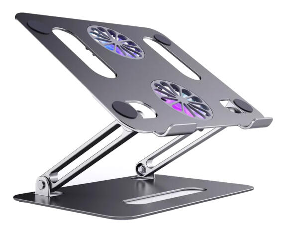 Βάση & ψύξη laptop CT-LS05-AG 11-17" 2x Fan πτυσσόμενη γκρι
