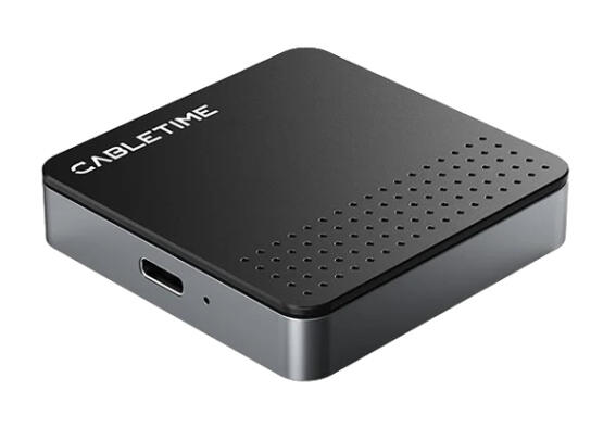 CABLETIME θήκη για M.2 NVME SSD CT-SSD04-AG μαγνητική 10Gbps γκρι