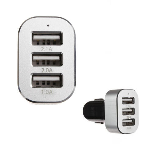 Φορτιστής Αυτοκινήτου USB Υψηλής Ταχύτητας 3 Εισόδων 5.1-amp SPM CarCharger-BLK