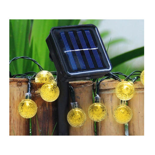 Ηλιακή Γιρλάντα Φωτισμού LED με 30 Λαμπτήρες Globrite CrystalBulb